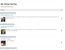 Tablet Screenshot of me-lintasberita.blogspot.com