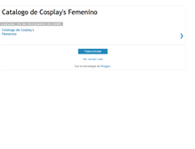 Tablet Screenshot of cosplayvenezuela-catalogowomen.blogspot.com