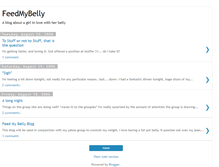 Tablet Screenshot of feedmybelly.blogspot.com