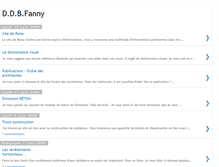 Tablet Screenshot of ddb-fanny.blogspot.com