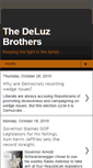 Mobile Screenshot of deluzbrothers.blogspot.com