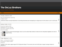 Tablet Screenshot of deluzbrothers.blogspot.com