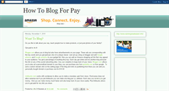 Desktop Screenshot of blogforpay.blogspot.com