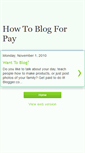 Mobile Screenshot of blogforpay.blogspot.com