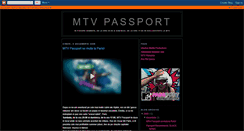 Desktop Screenshot of mtvpassport.blogspot.com