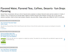 Tablet Screenshot of flavoredwateryumdrops.blogspot.com