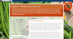 Desktop Screenshot of improvinghealthandlifestyles.blogspot.com