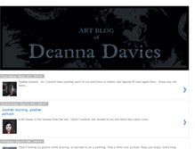 Tablet Screenshot of deannadavies.blogspot.com