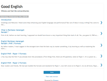 Tablet Screenshot of goodenglishblog.blogspot.com