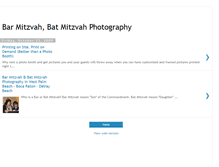 Tablet Screenshot of barmitzvahphotographywestpalmbeach.blogspot.com