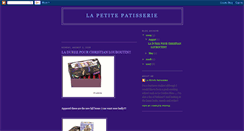 Desktop Screenshot of lapetitepatisserie.blogspot.com