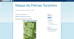 Desktop Screenshot of mapas-de-palmas-tocantins.blogspot.com