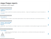 Tablet Screenshot of angusfangusreports.blogspot.com
