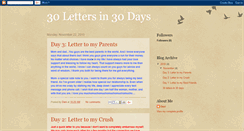 Desktop Screenshot of dani30in30.blogspot.com