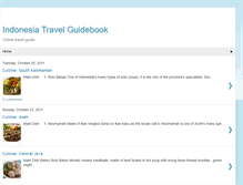 Tablet Screenshot of indonesia-guidebook.blogspot.com