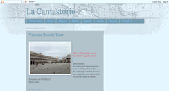 Desktop Screenshot of lacantastorie.blogspot.com