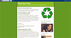 Desktop Screenshot of greenbootcamp.blogspot.com
