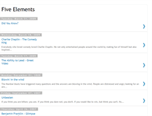 Tablet Screenshot of elementdiary.blogspot.com