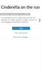 Mobile Screenshot of cinderellaontherun.blogspot.com