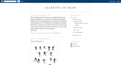 Desktop Screenshot of learningtodrawnow.blogspot.com