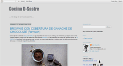 Desktop Screenshot of cocinadesastre.blogspot.com