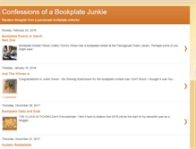 Tablet Screenshot of bookplatejunkie.blogspot.com