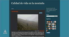 Desktop Screenshot of calidaddevidaenlamontana.blogspot.com