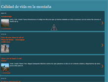 Tablet Screenshot of calidaddevidaenlamontana.blogspot.com