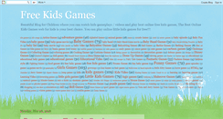 Desktop Screenshot of freekidsgamesforkids.blogspot.com