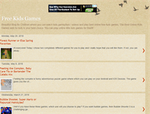 Tablet Screenshot of freekidsgamesforkids.blogspot.com