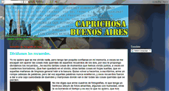 Desktop Screenshot of caprichosabuenosaires.blogspot.com