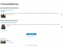 Tablet Screenshot of famososdedisney-candee.blogspot.com