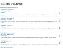 Tablet Screenshot of elblogdelformadordeli.blogspot.com