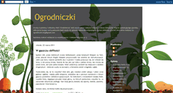 Desktop Screenshot of ogrodniczki.blogspot.com