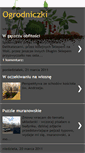 Mobile Screenshot of ogrodniczki.blogspot.com