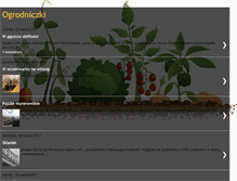 Tablet Screenshot of ogrodniczki.blogspot.com