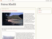 Tablet Screenshot of fairuzkhalili.blogspot.com