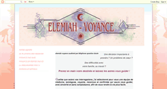 Desktop Screenshot of elemiahvoyance.blogspot.com