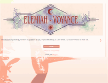 Tablet Screenshot of elemiahvoyance.blogspot.com