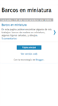 Mobile Screenshot of barcosenminiaturamg.blogspot.com