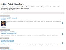 Tablet Screenshot of indianpointmiscellany.blogspot.com