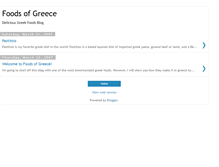 Tablet Screenshot of foodofgreece.blogspot.com