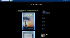 Desktop Screenshot of freestatewriters.blogspot.com