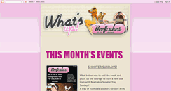 Desktop Screenshot of beefcakesevents.blogspot.com