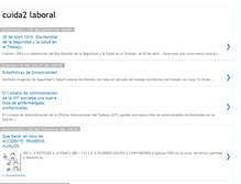 Tablet Screenshot of cuida2laboral.blogspot.com