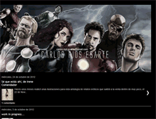 Tablet Screenshot of carlosriosesarte.blogspot.com