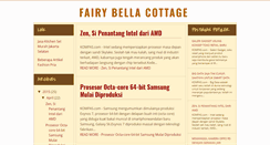 Desktop Screenshot of fairybellcottage.blogspot.com