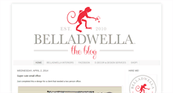 Desktop Screenshot of belladwella.blogspot.com