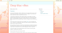 Desktop Screenshot of deepbluevibes.blogspot.com