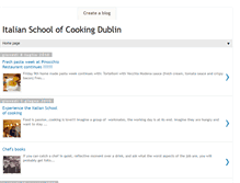 Tablet Screenshot of italianschoolofcookingdublin.blogspot.com